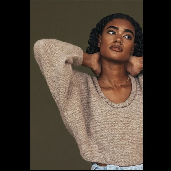 ALIYA WANEK the Resha Sweater in Oatmeal - Picture 3 of 9